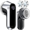 Fibrio Pro Fabric Shaver removing lint from a sweater